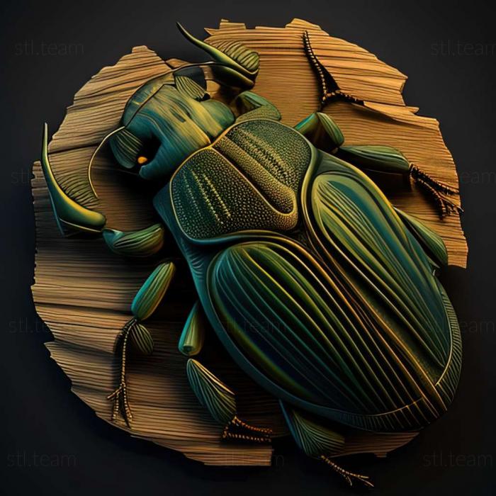 3D модель Chrysolina aurichalcea (STL)